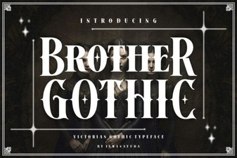 Brother Gothic Font for Modern Graphic Design