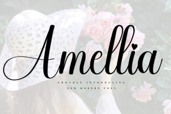 Amellia Font: Elegant & Modern Typography Styles