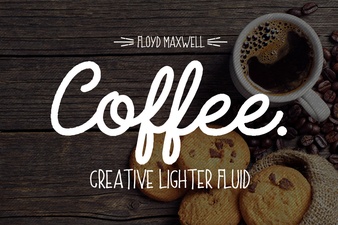 Coffee Font for Creative Projects